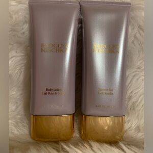 BADGLEY MISCHKA ladies 3.4 Oz. Body lotion & 3.4 Oz shower gel NIB